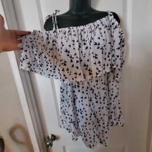 Xl sheer blouse